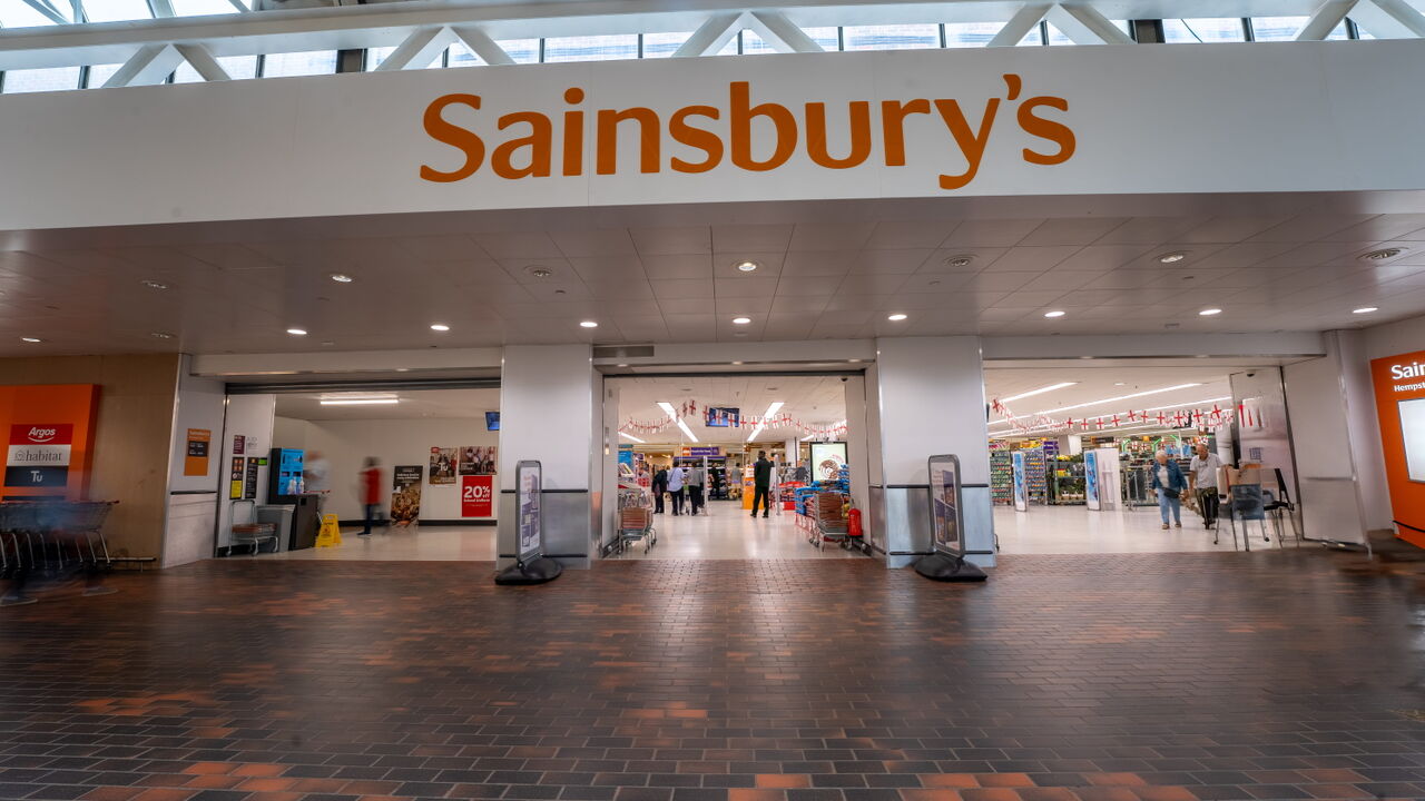 Sainsbury's in Hempstead Valley Shopping Centre.