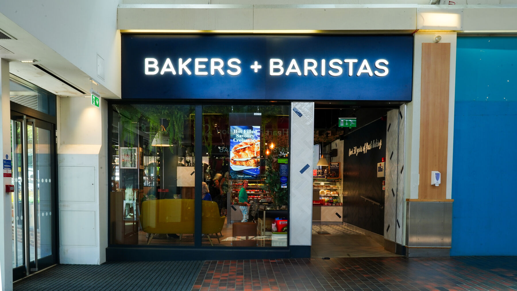 Bakers and Baristas in Hempstead Valley Shopping Centre.