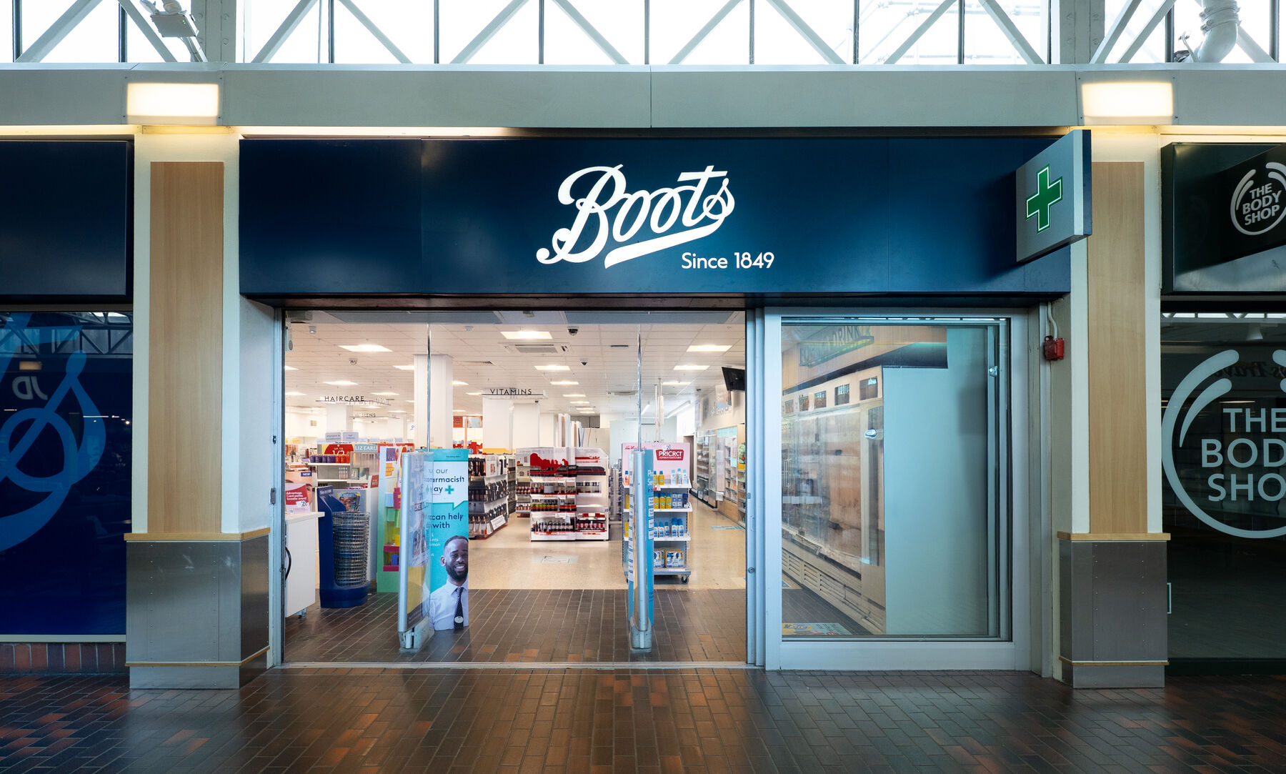 Boots in Hempstead Valley Shopping Centre.