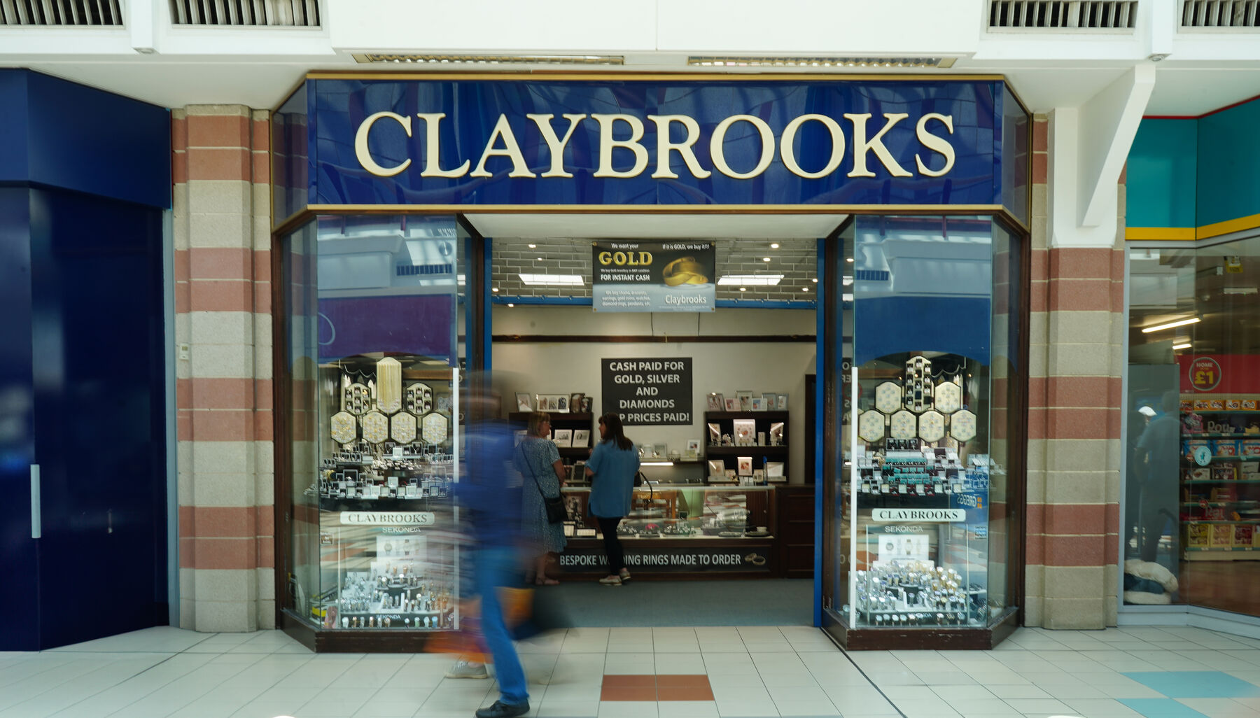 Claybrooks in Hempstead Valley Shopping Centre.