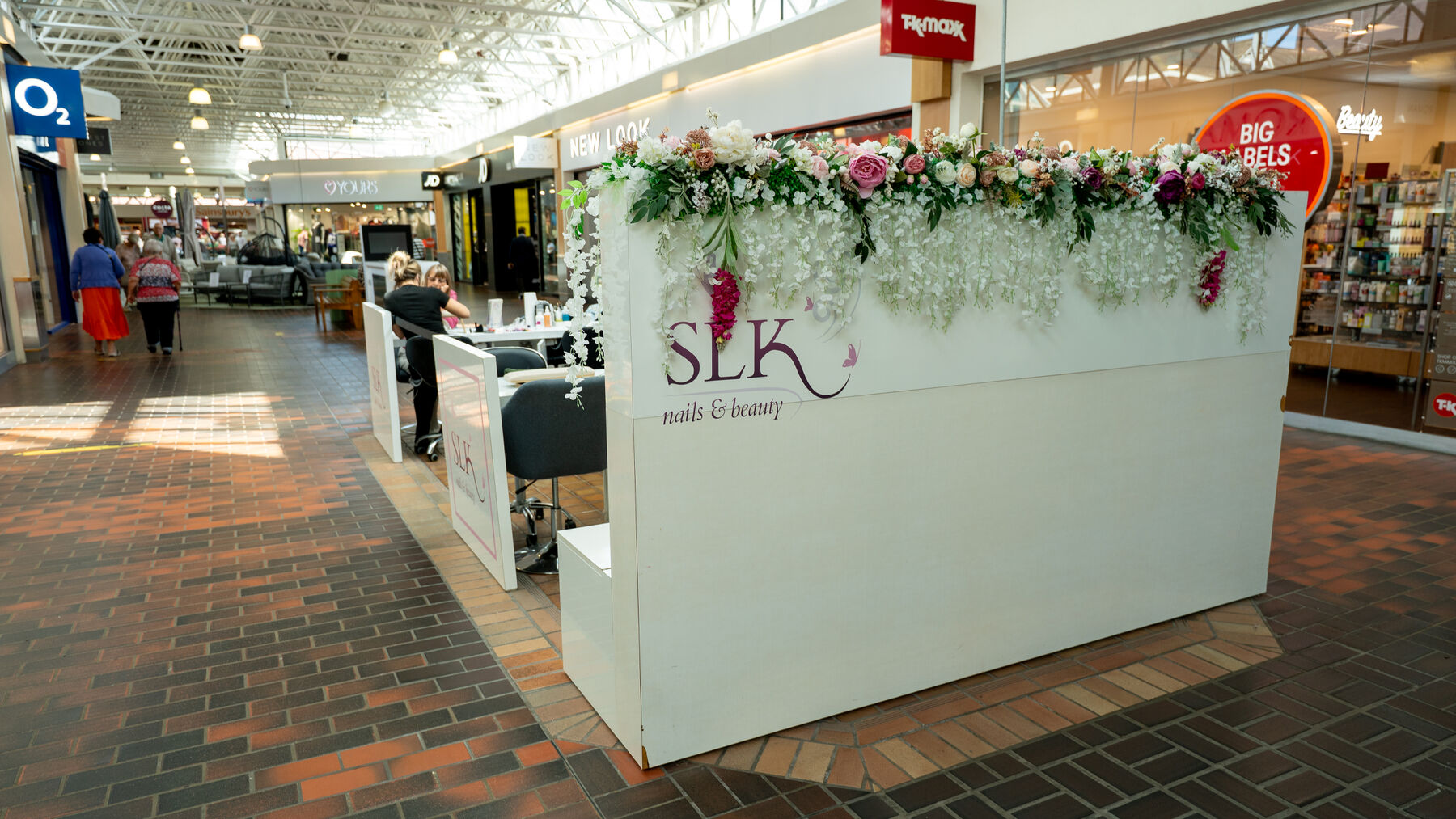 SLK Nails & Beauty in Hempstead Valley Shopping Centre.