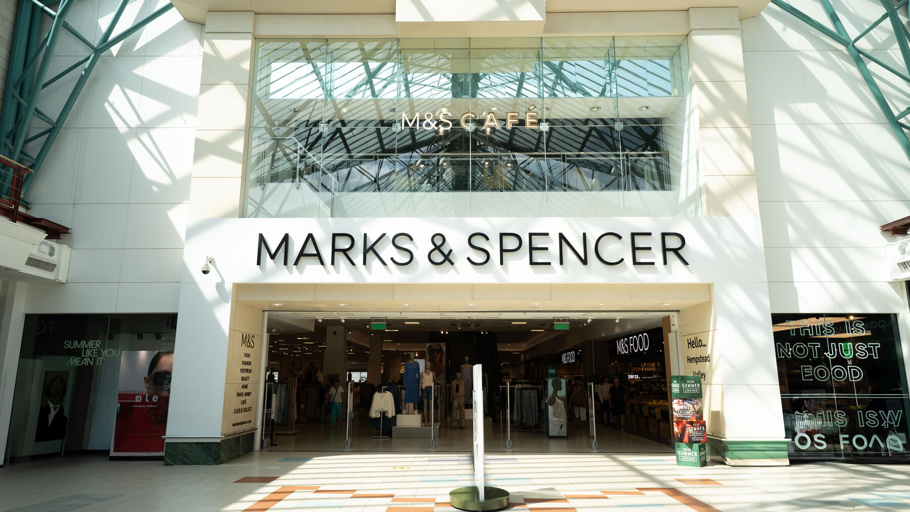 Marks & Spencer in Hempstead Valley Shopping Centre.
