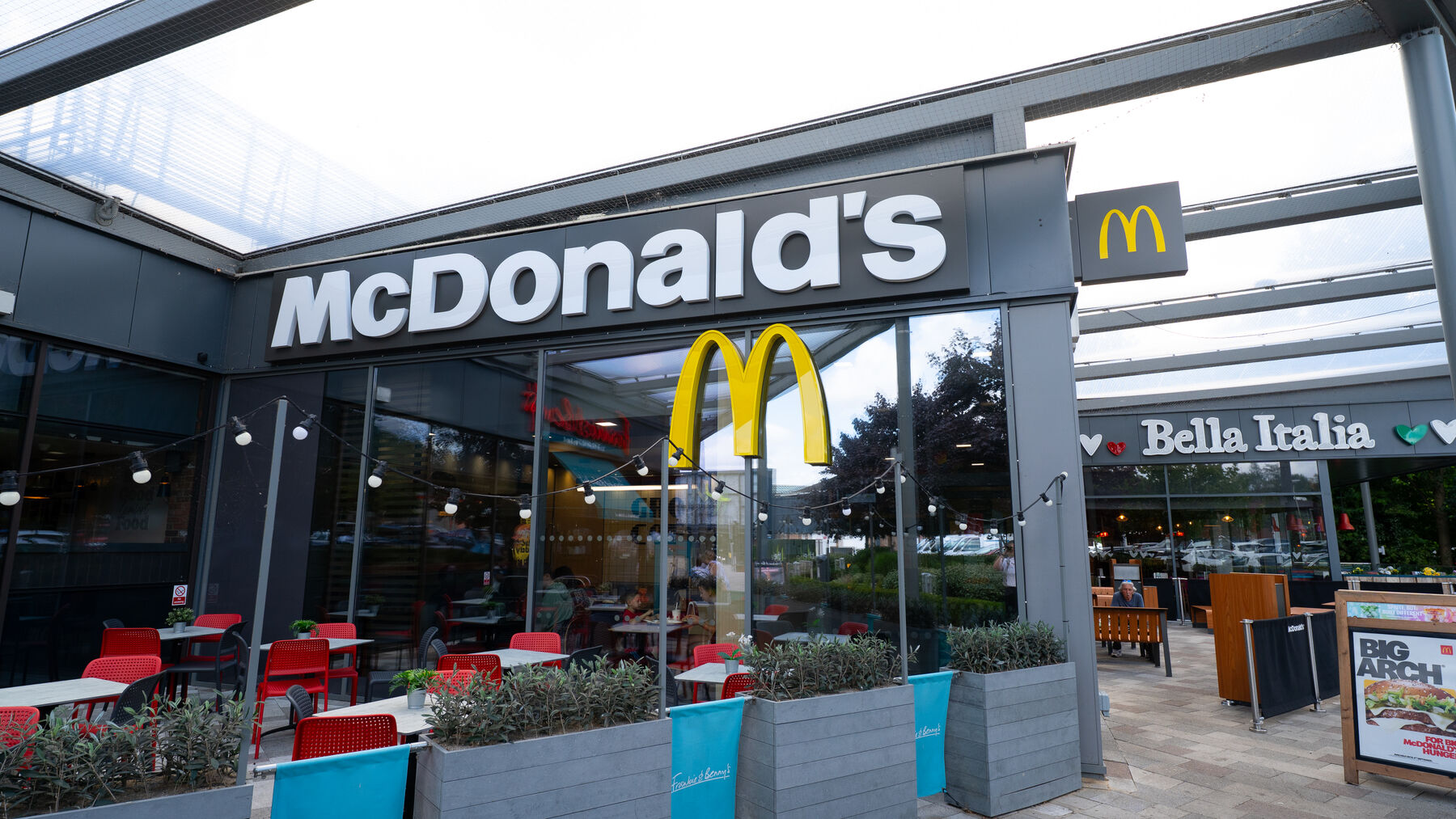 McDonald's at Hempstead Valley Shopping Centre.