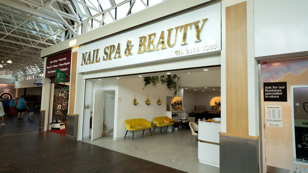 Nail Spa & Beauty in Hempstead Valley Shopping Centre.