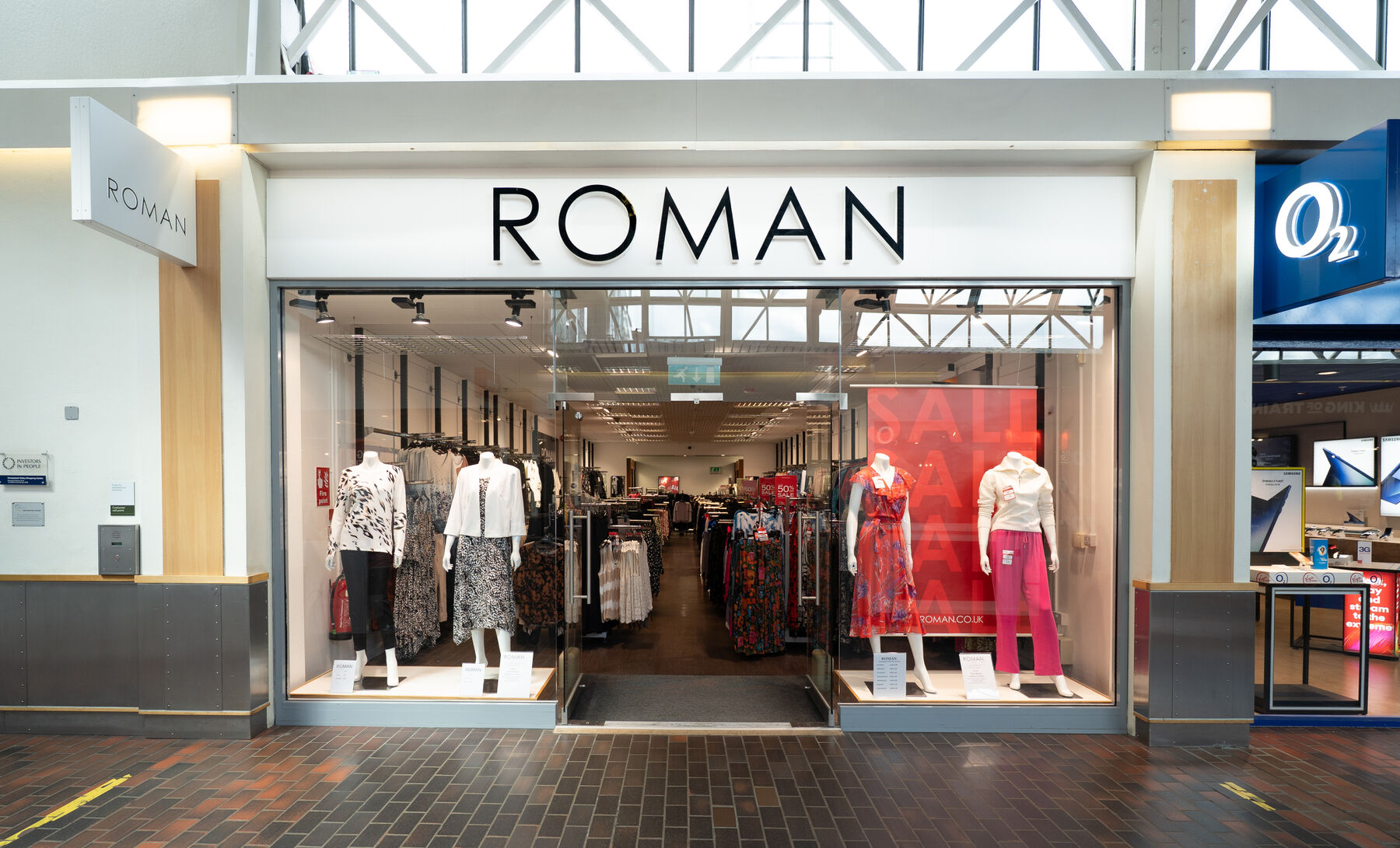 Roman in Hempstead Valley Shopping Centre.