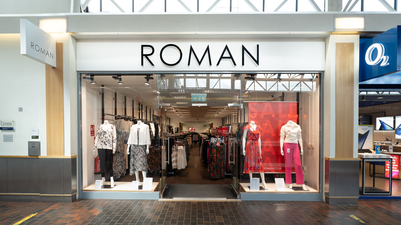 Roman in Hempstead Valley Shopping Centre.
