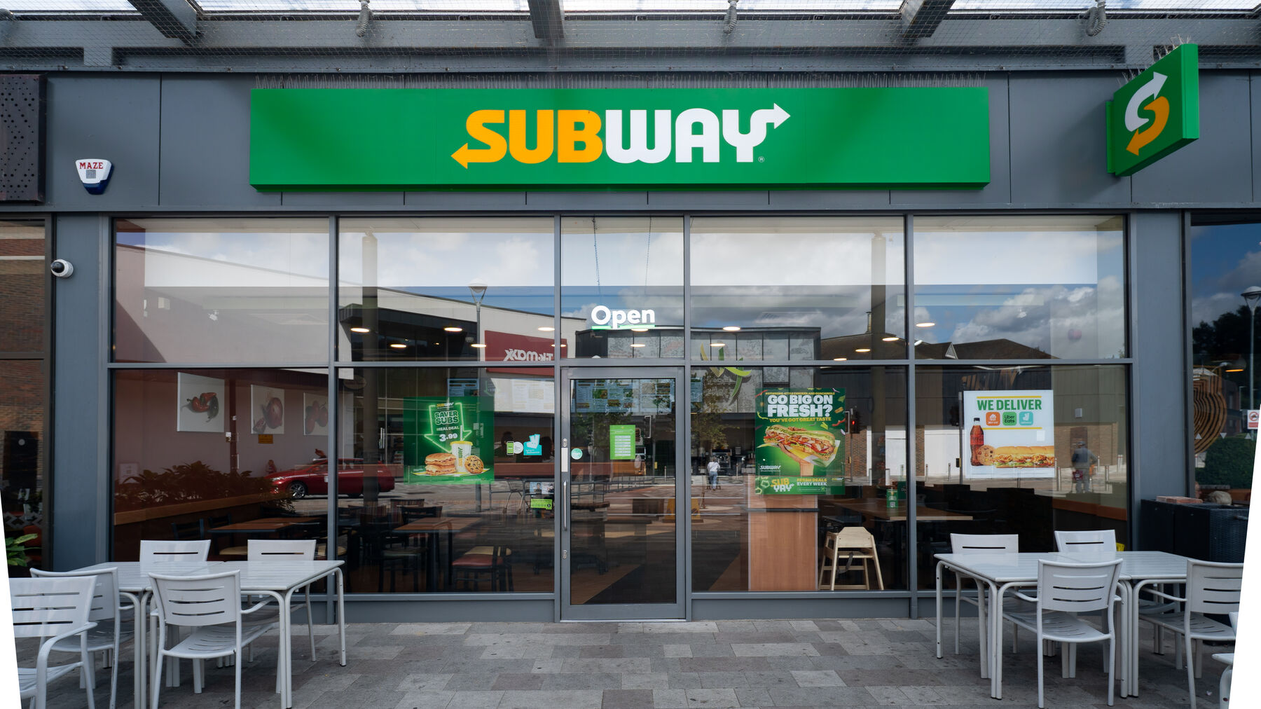 Subway at Hempstead Valley Shopping Centre.