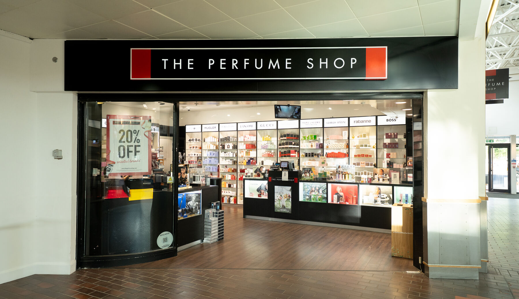 The Perfume Shop in Hempstead Valley Shopping Centre.