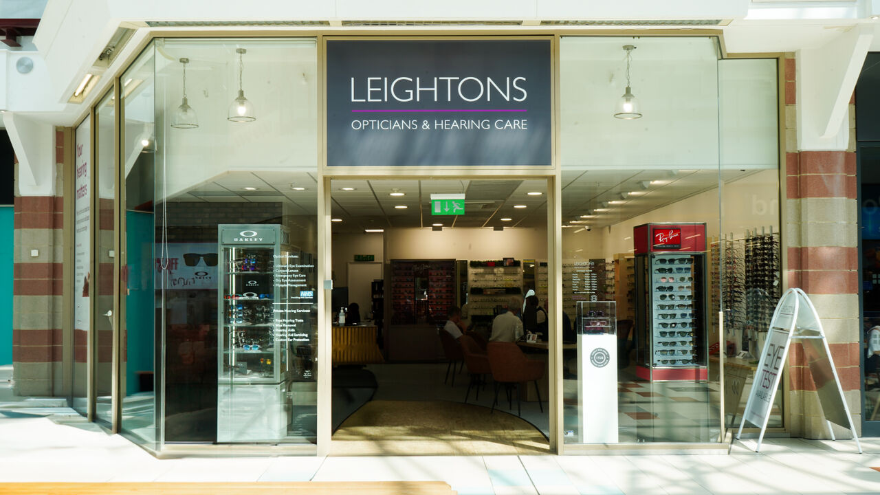 Leightons Opticians & Hearing Care in Hempstead Valley Shopping Centre.